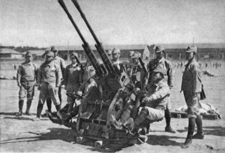 Japanese Navy Type 96 anti-aircraft gun mount, 1940s
