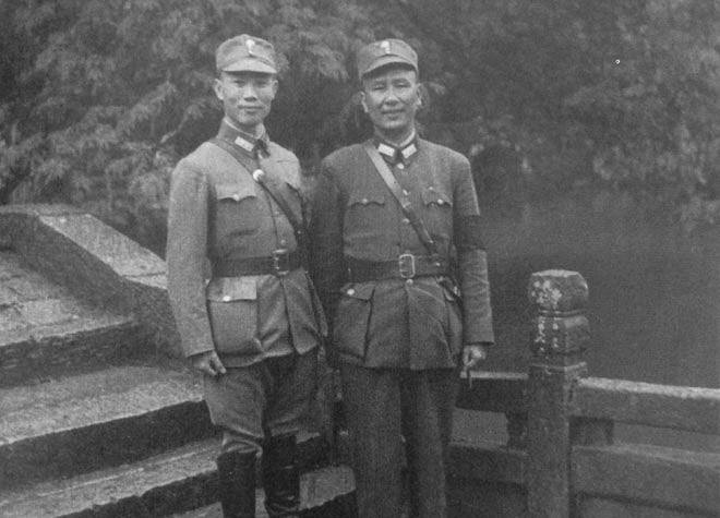 Chen Cheng and Bai Chongxi, China, 1943