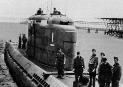 U-2501 file photo (at Blohm und Voss in Hamburg, Germany) [28758]