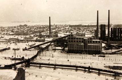Industrial complex in the Soviet Union, date unknown