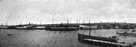 View of Howaldtswerke shipyard, Kiel, Germany, circa 1880