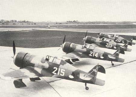 D.XXI aircraft at rest, date unknown