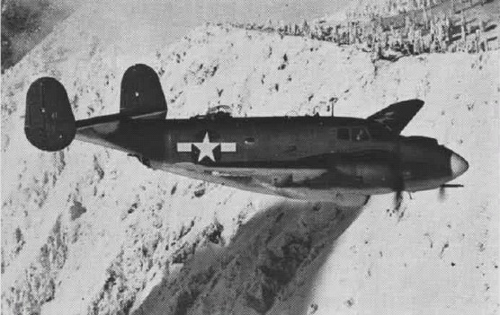 PV-2 Harpoon aircraft in flight, 1945; as seen in US Navy publication Naval Aviation News dated 15 Sep 1945