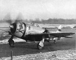 P-47D Thunderbolt of the 353rd Fighter Squadron flown by Maj Glenn T Eagleston, Squadron Commanding Officer and top ace of 9th Air Force with 18.5 kills, Rosieres en Haye Airbase, France, Feb 1945.