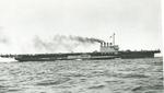 USS Wolverine during trials on Lake Erie, 9 Aug 1942, photo 2 of 2; photo taken by the Buffalo, New York police department