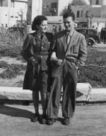 Hannah and György Szenes, Tel Aviv, Palestine, early 1944