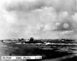 LVTs off Saipan, Mariana Islands, 15 Jun 1944