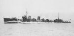 El destructor japonés Nagatsuki en marcha, abril de 1927