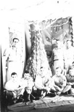 Members of the US Army Medical Detachment 1340, Christmas holiday, Fiji, 1942-1944