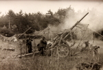 German 15 cm schwere Feldhaubitze 18 field gun and crew, date unknown