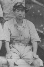 Masaichi Kondo a bordo del portaaviones Junyo, enero de 1943