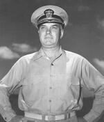 United States Navy photograph of Rear Admiral Walden Ainsworth, 1943-44.