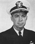 A 1950s portrait of United States Navy Captain John C. Nichols. As Commander Nichols, he was the third and final commanding officer of Gato-class submarine USS Silversides from 1944 to 1946.