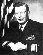 Portrait of Rear Admiral Edwin T. Layton, probably on the occasion of his retirement in 1959.
