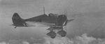 A5M fighter of carrier Akagi in flight, 1938-1939
