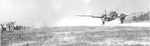 G4M bomber taking off, circa 1940s