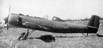 Port side view of a Ki-115 Tsurugi aircraft, circa 1940s