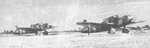 Two Ki-32 aircraft at rest, circa 1930s