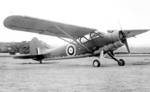 British Vigilant aircraft at rest, Duxford, England, United Kingdom, 1940
