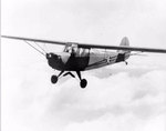 L-2 Grasshopper aircraft in flight, May 1942-Jun 1943