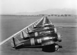 P-26 Peashooter fighters of USAAC 17th Pursuit Group at rest, March Field, California, United States, 18 Feb 1935