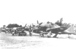 P-43 Lancer fighters at rest at an airfield in China, date unknown