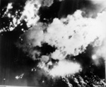 Okayama, Japan under aerial attack, 29 Jun 1945