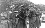 General Otto Fretter-Pico of German 148th Infantry Division in Brazilian custody, Fornovo di Taro, Italy, circa 29 Apr 1945