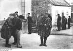 French resistance fighters being arrested, France, Jul 1944