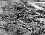 Hiroshima, Japan in ruins, 1945