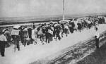 Polish civilians escaping from German troops, Poland, mid-Sep 1939