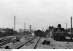 Battered rail station, Stalingrad, Russia, Oct 1942