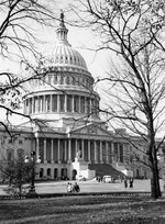 United States Capitol building, 8 Dec 1941