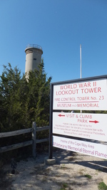 Fire Control Tower No. 23, Lower Township, New Jersey, United States, 17 Oct 2014, photo 1 of 3