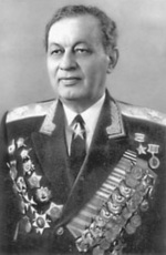 Portrait of Hamazasp Babadzhanian, circa 1950