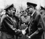 King Boris III of Bulgaria and Führer Adolf Hitler of Germany, Germany, circa 1940s