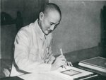 Chiang Kaishek ratifying the United Nations Charter, 24 Aug 1945