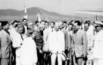 President Chiang Kaishek of China and President Syngman Rhee of South Korea in Chinae, South Korea, Aug 1949
