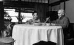 Song Meiling and Chiang Kaishek eating a meal, circa 1960s