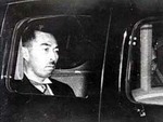 Fumimaro Konoe in a car, Japan, fall 1941