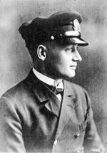 Lansdorff as a midshipman, 1912