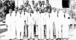 Thai Prime Minister Plaek Pibulsonggram and members of his cabinet, 1940s