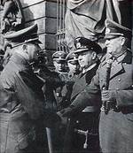 Hitler, Raeder, and Keitel, Mar 1942