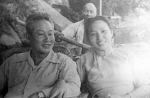 Sun Li-jen and his concubine Zhang Meiying, Taiwan, circa 1950s