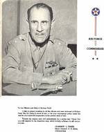 A message from USAAF Major General Clarence Tinker, commanding officer of air forces in Hawaii Islands, to his men at Hickam Field, late 1941 or early 1942