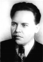 Portrait of Nikolai Voznesensky, 1940s