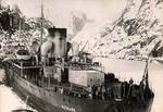 Altmark at Jøssingfjord, Norway, 16 Feb 1940