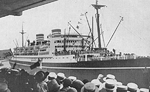 Japanese passenger liner Asama Maru, Japan, circa 1931