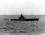 Submarine Gunnel at sea off Groton, Connecticut, United States, 17 May 1942