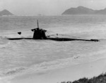 Ha-19 varado en Oahu, territorio estadounidense de Hawái, 8 de diciembre de 1941, foto 3 de 7